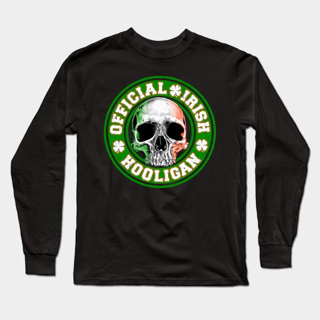 Irish Hooligan Long Sleeve T-Shirt by Atomic Blizzard